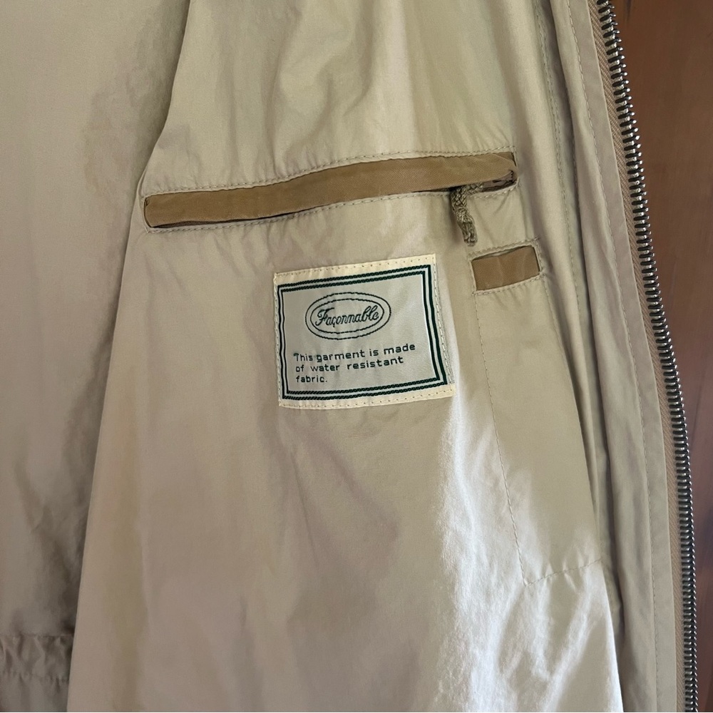 Façonnable water resistant windbreaker field/barn jacket - Picture 7 of 8